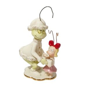 Lenox Grinch Classic Cindy Lou & The Grinch Too Christmas Ornament